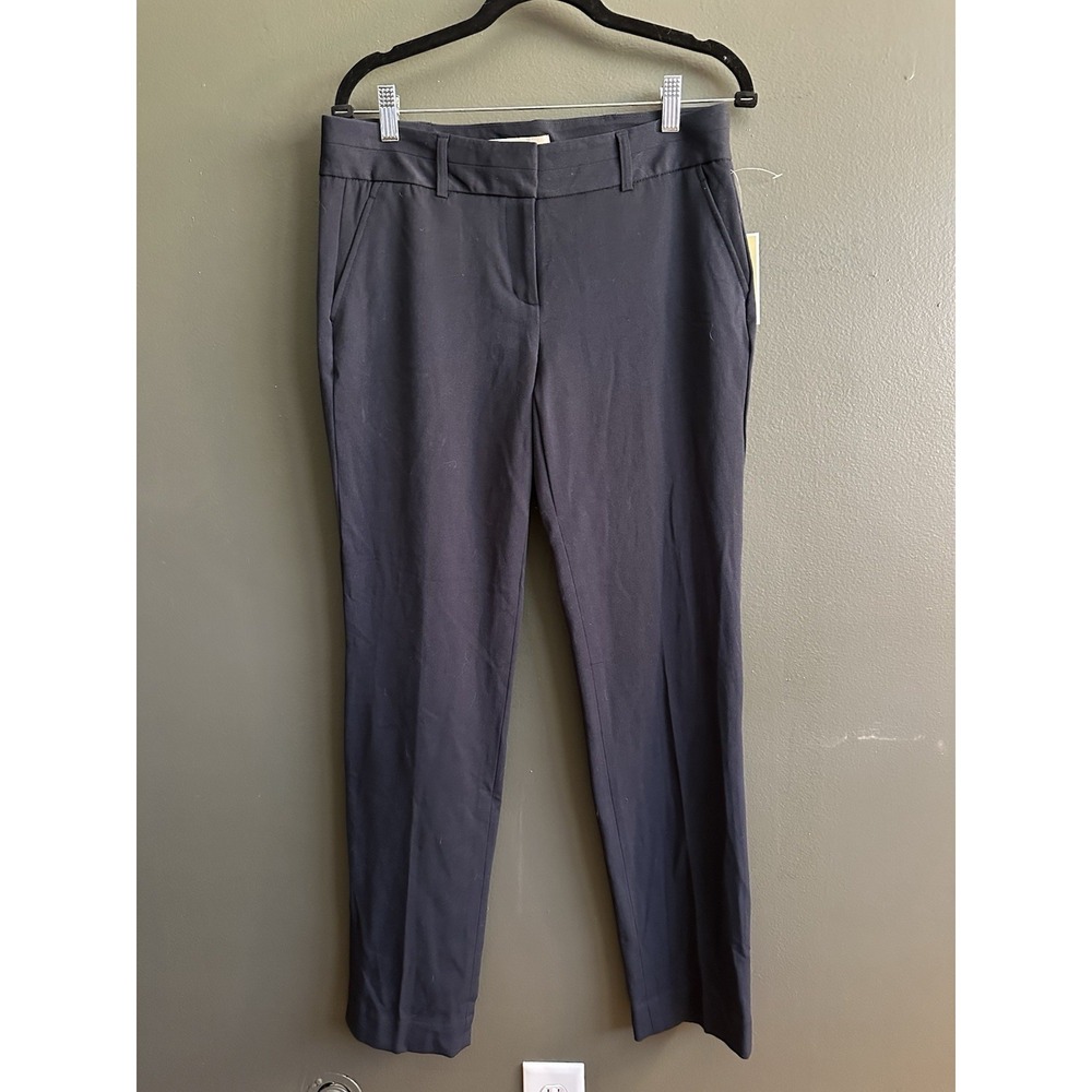 Michael Kors Women Dress Pants Size 4 Navy Easy Care Professional Work Office